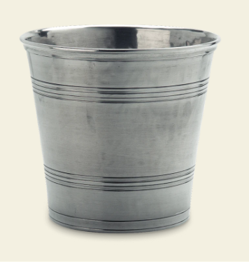Waste Basket by Match Pewter