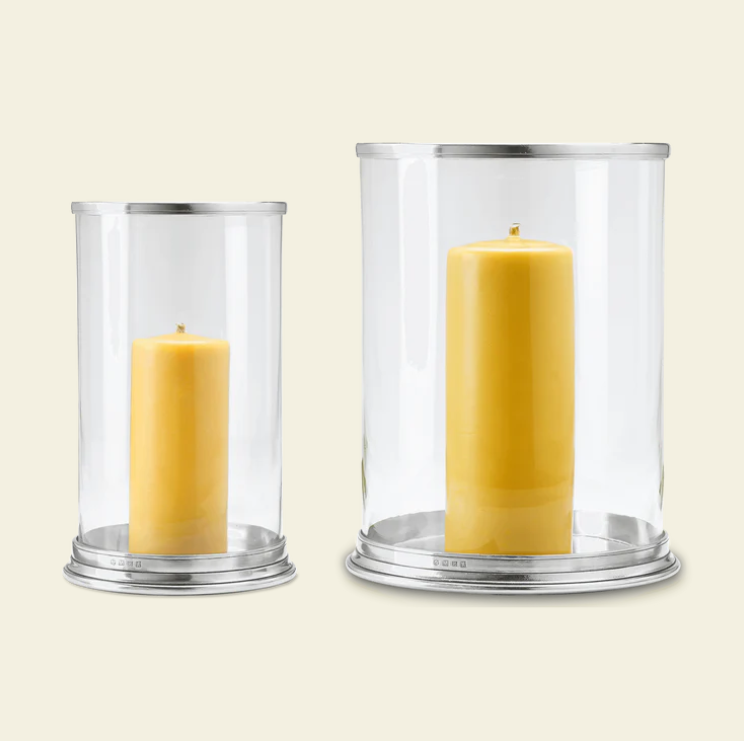 Cylinder Hurricanes by Match Pewter