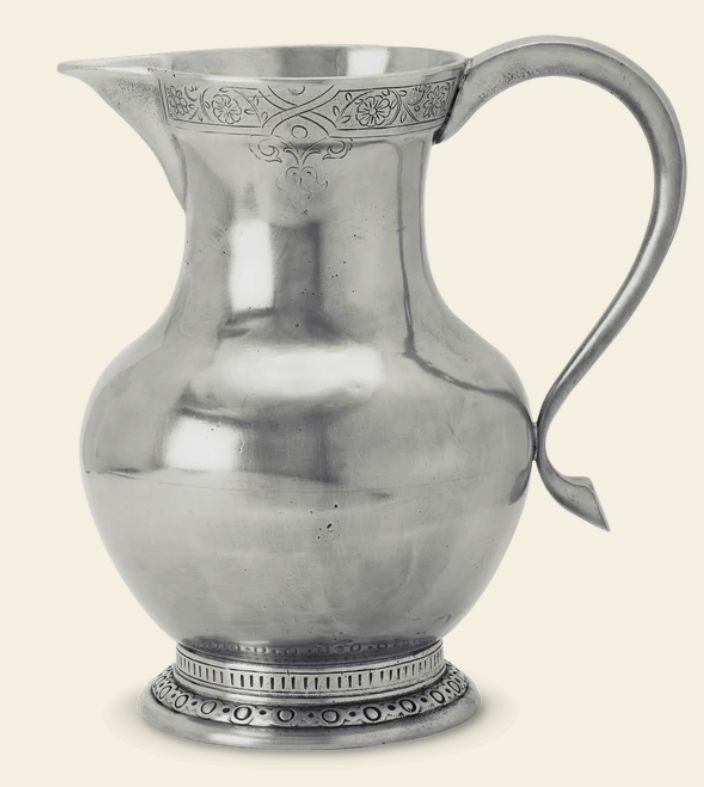 Heirloom Engraved Pitcher by Match Pewter
