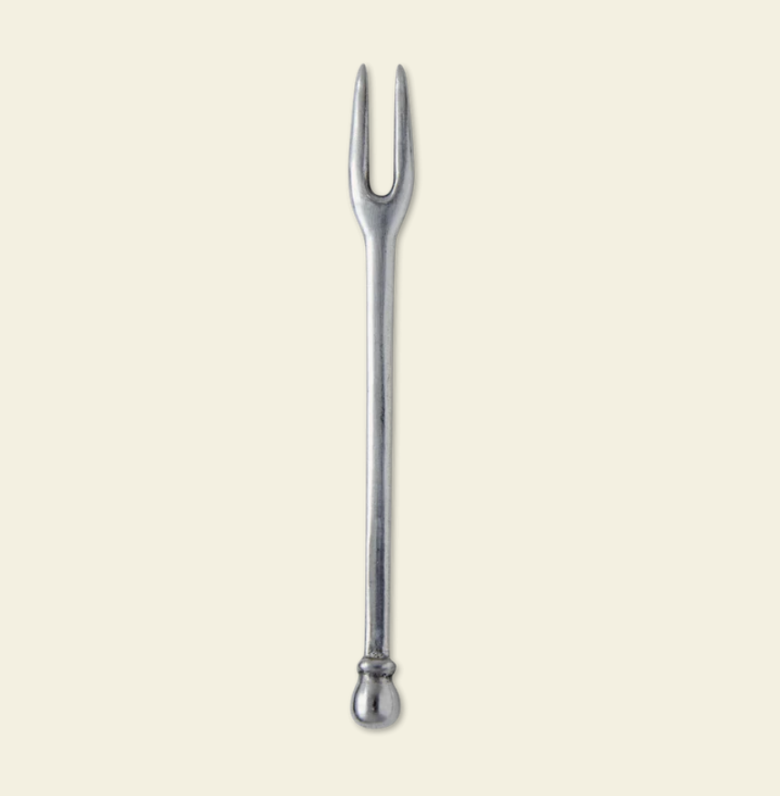 Long Ball Olive Fork by Match Pewter