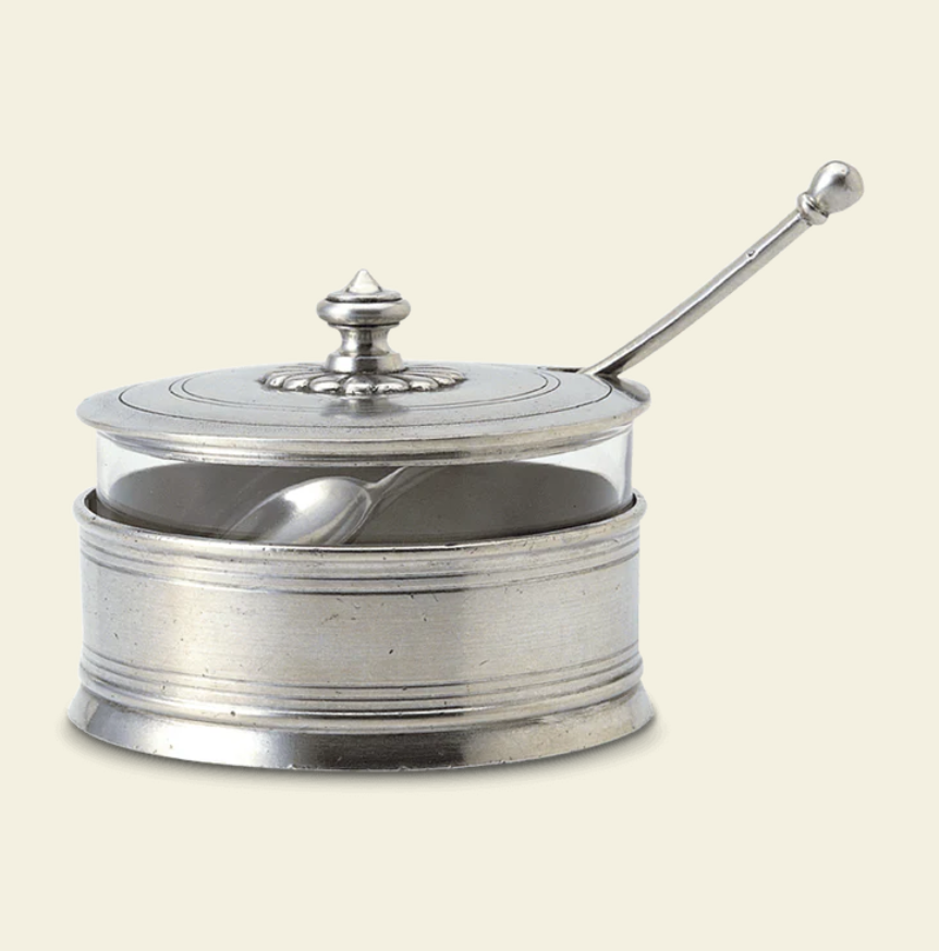 Parmesan Dish with Spoon