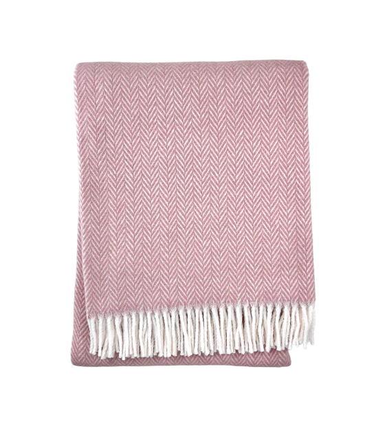 Herringbone Plush Throw