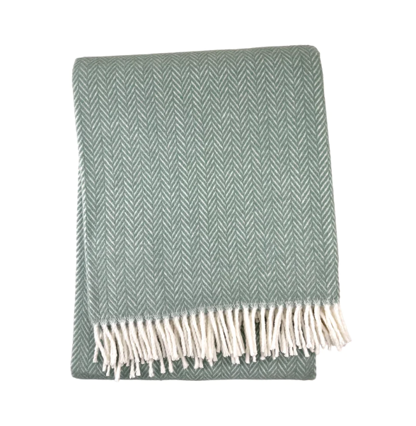 Herringbone Plush Throw