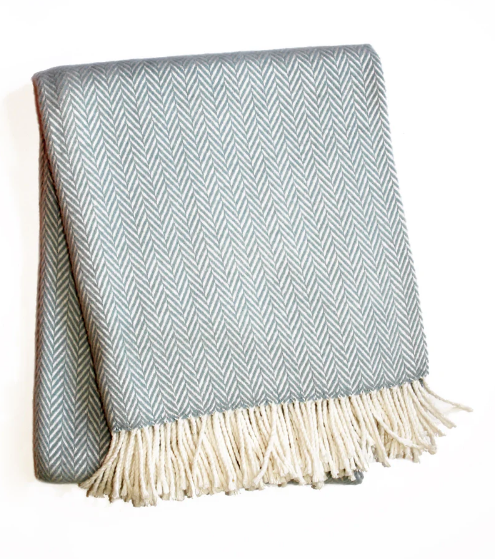 Herringbone Plush Throw