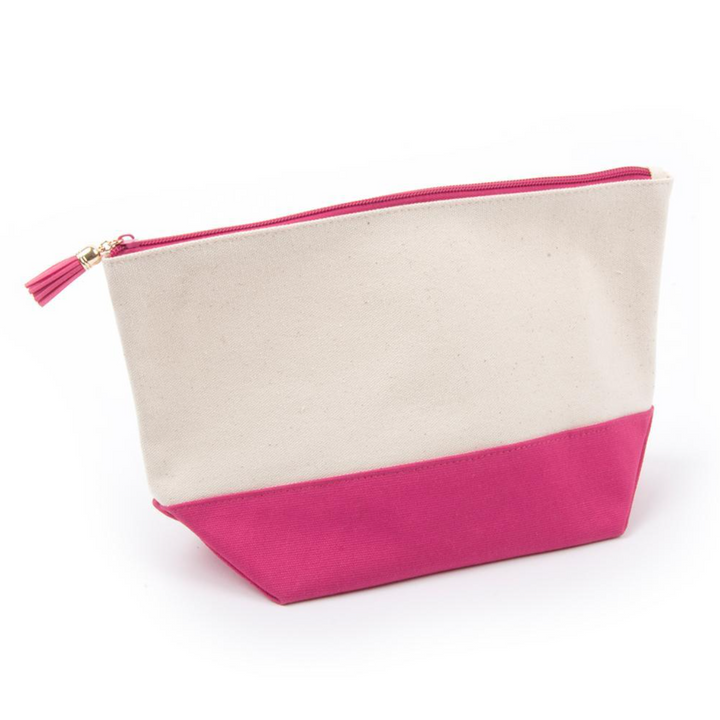 Canvas Cosmetic Bag