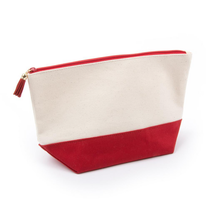 Canvas Cosmetic Bag