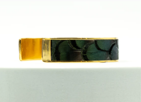 Green Lady Amherst Feather Cuff