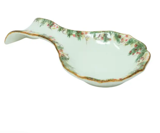 Natale Spoon Rest (By Arte Italica)