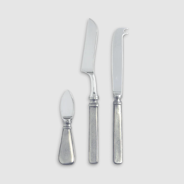 Pewter Cheese Knives by Match Pewter