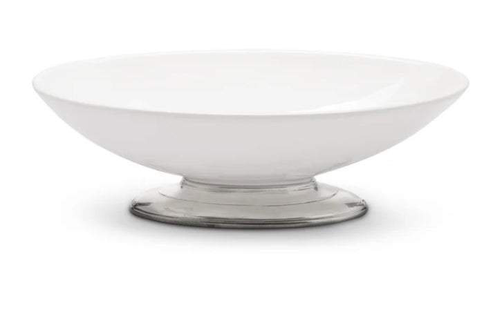Tuscan Footed Oval Bowl (by Arte Italica)