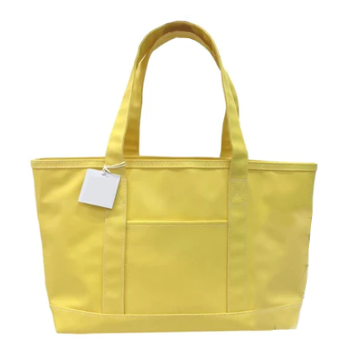Coated Canvas Tote (Medium)
