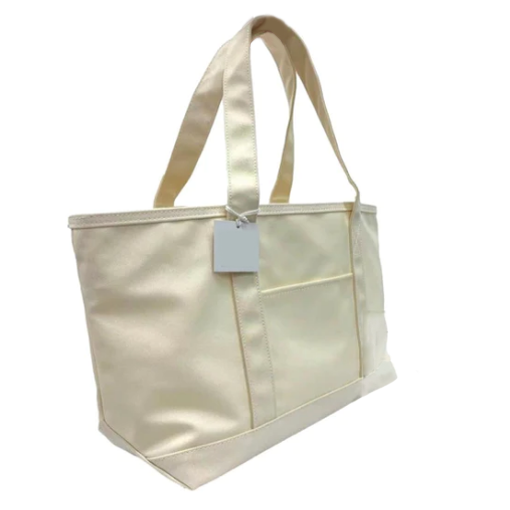 Coated Canvas Tote (Medium)
