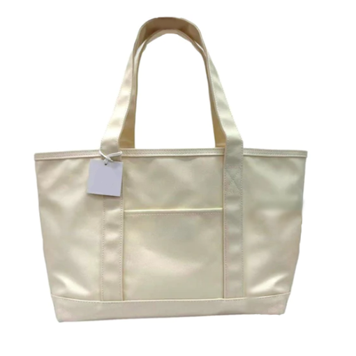 Coated Canvas Tote (Medium)