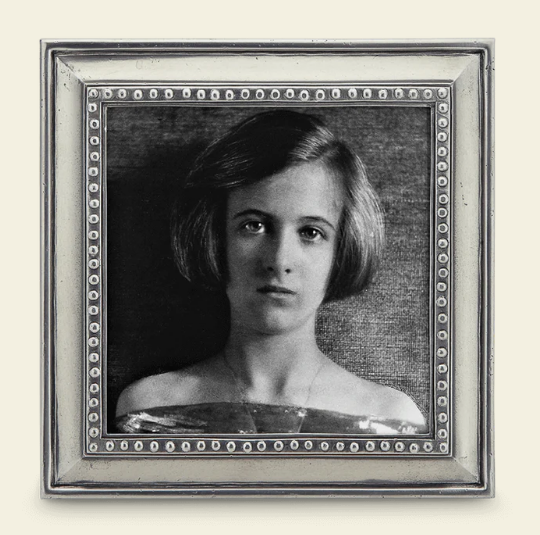 Square Veneto Frames by Match Pewter
