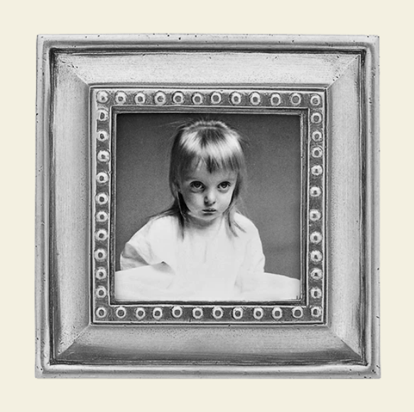 Square Veneto Frames by Match Pewter