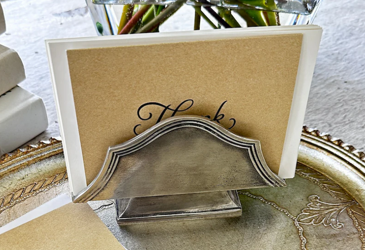 Vintage Letter / Napkin Holder (by Arte Italica)