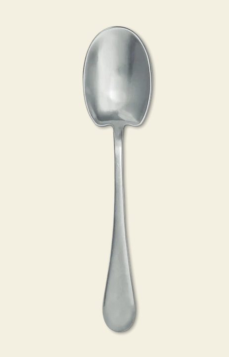 Aria Salad Set, Serving Spoon and Fork by Match Pewter