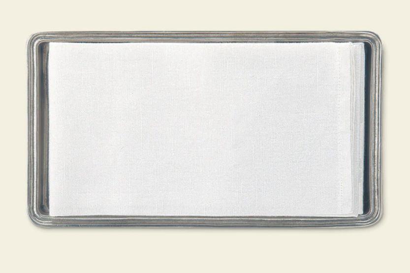 Guest Towel Tray by Match Pewter