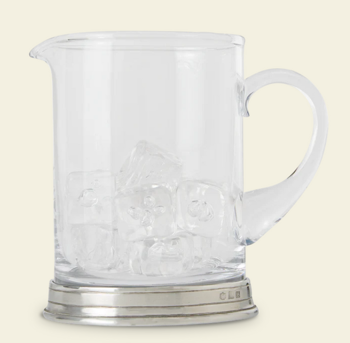 Branch Bar Pitcher and Martini Pitcher with Cocktail Stirrer by Match Pewter