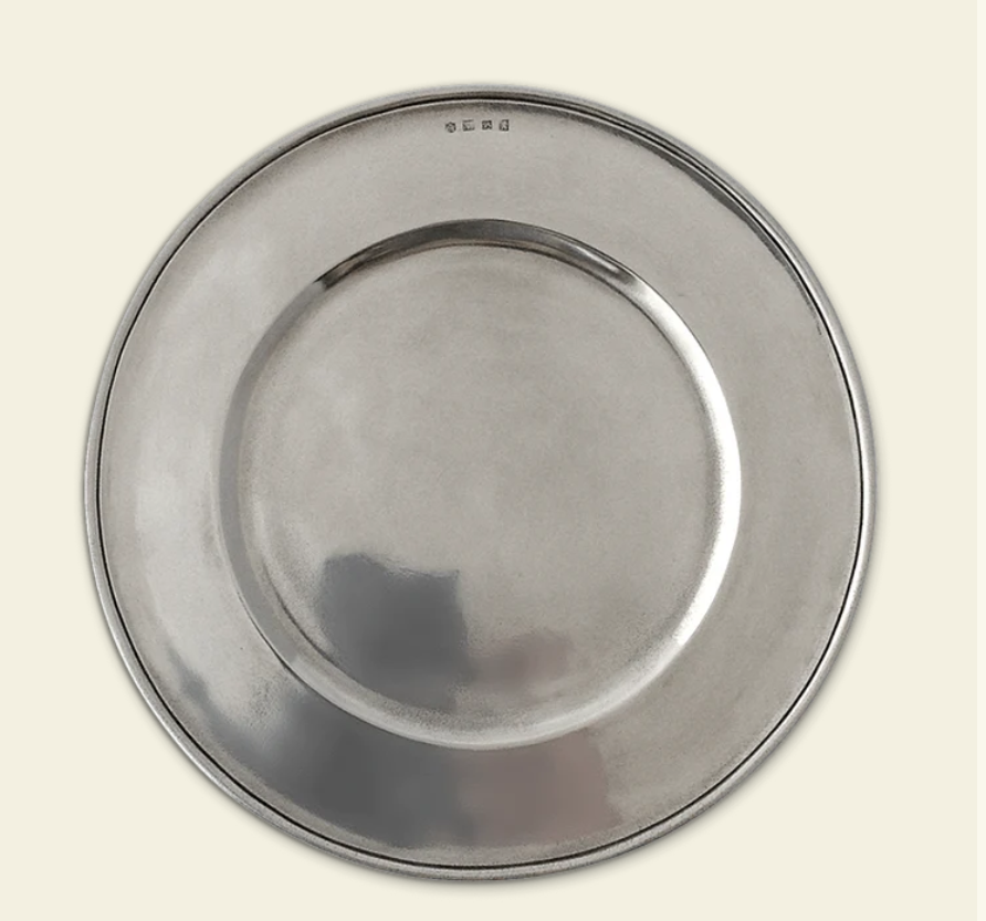 Convivio Charger by Match Pewter