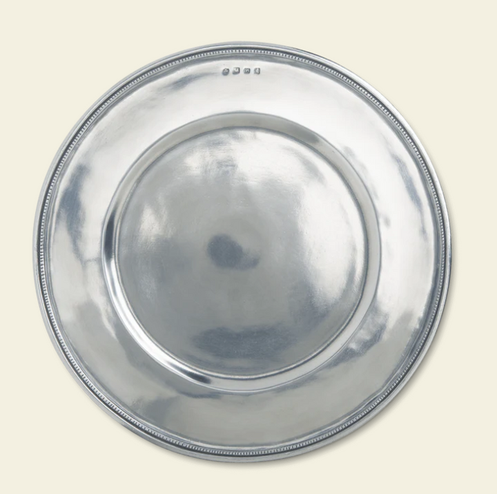 Toscana Charger by Match Pewter