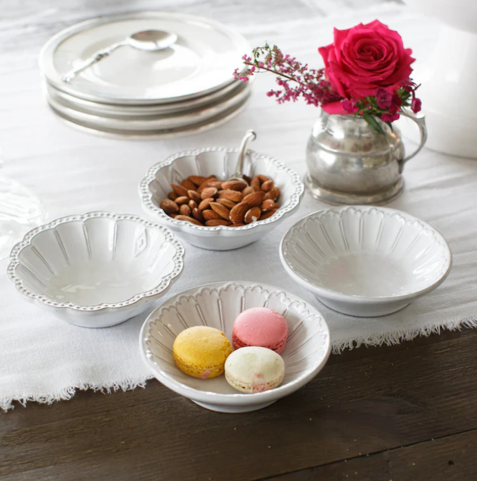 Bella Bianca Dipping Bowl Set of Four by Arte Italica