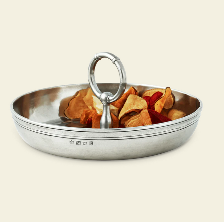 Festa Dish with Handle by Match Pewter