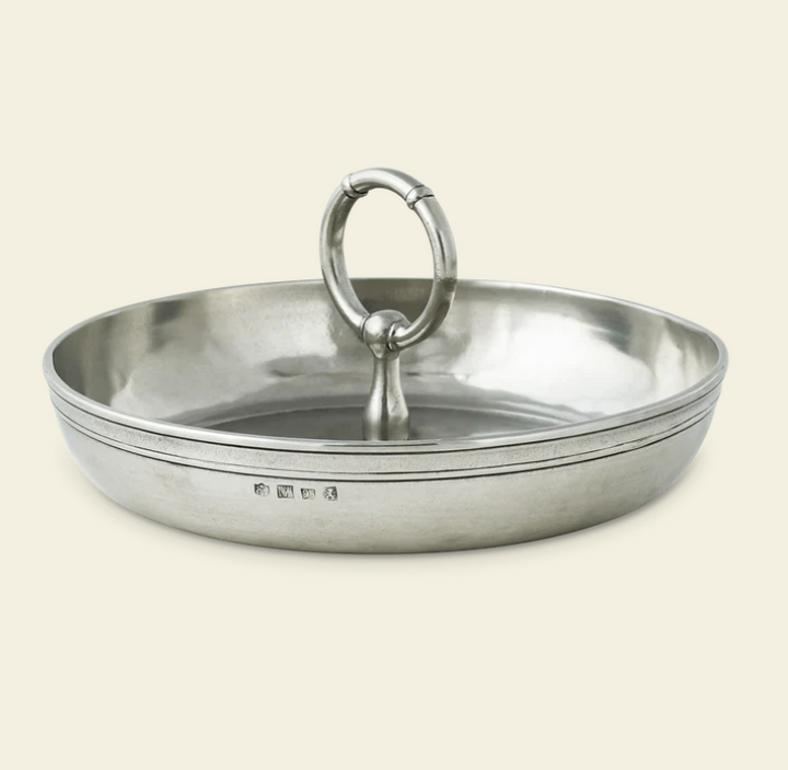 Festa Dish with Handle by Match Pewter