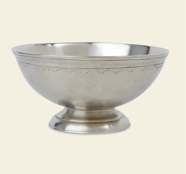 Footed Bowl by Match Pewter
