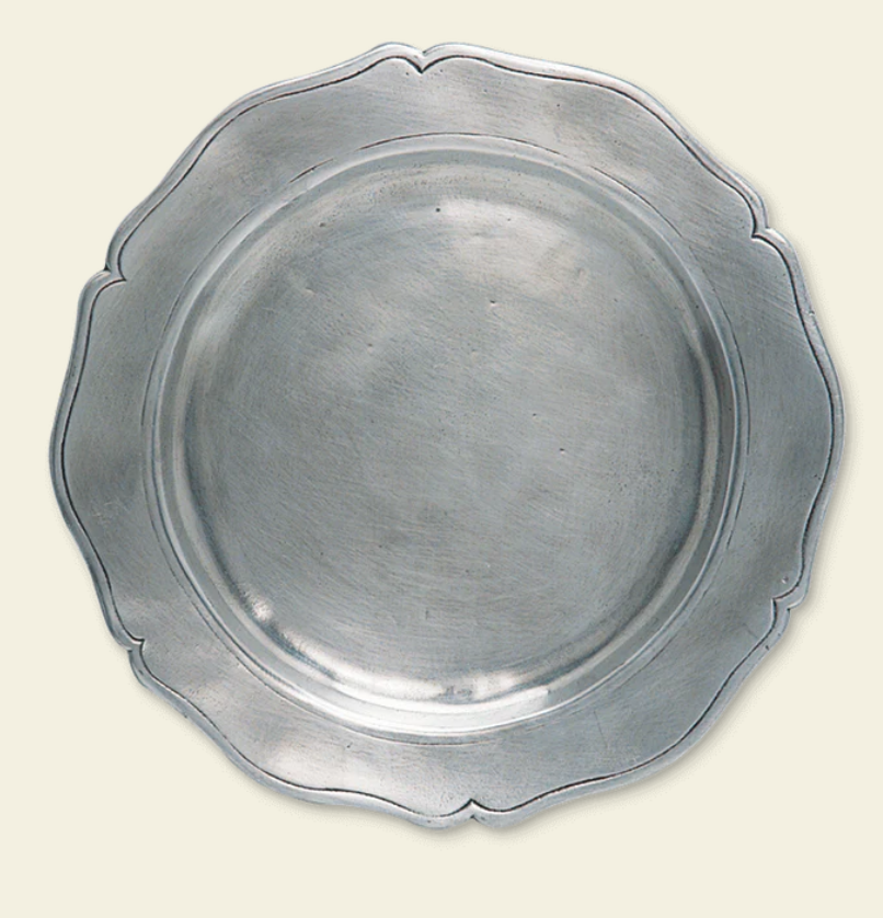 Gallic Bread Plate by Match Pewter