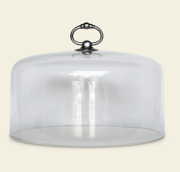Glass Cloche by Match Pewter