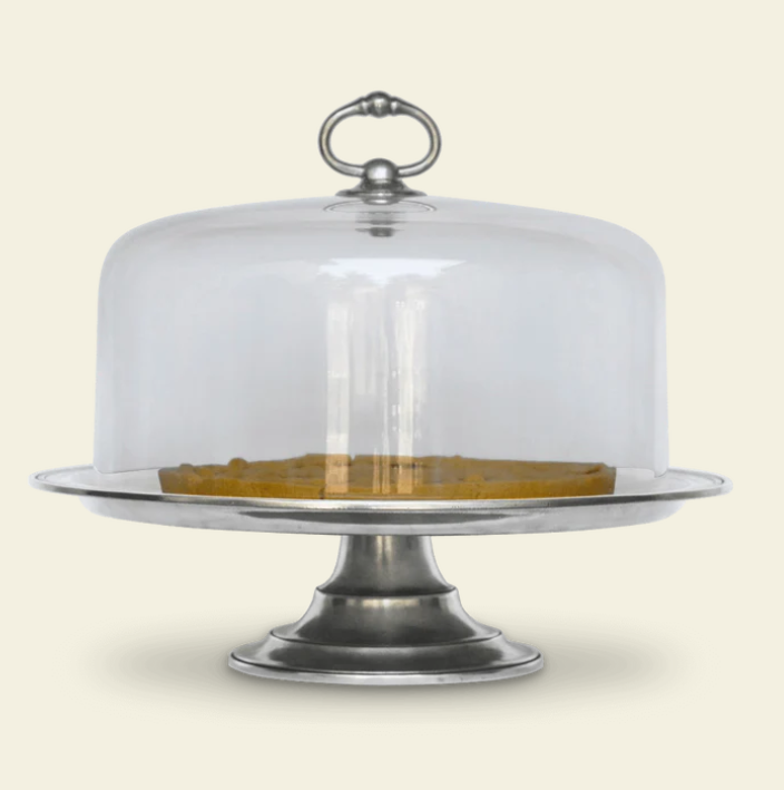 Glass Cloche by Match Pewter