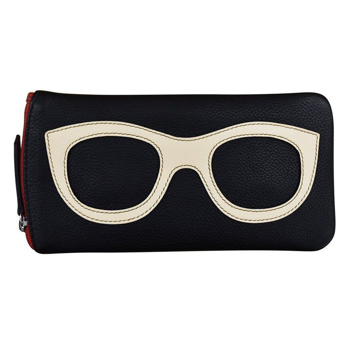 Glasses Case with Eyeglass Graphic