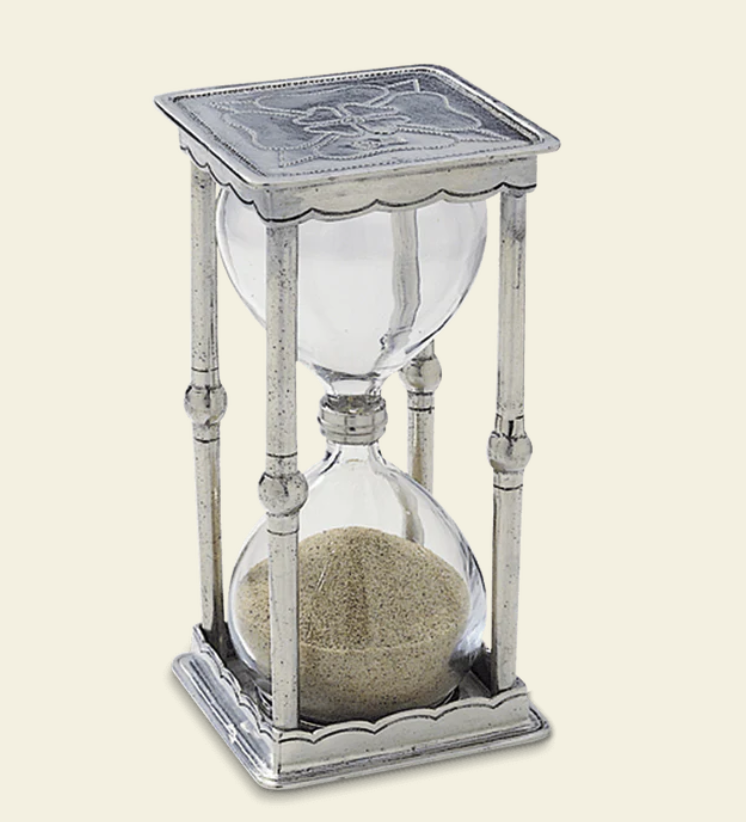 Square Hourglass by Match Pewter