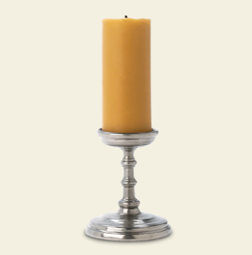 Iron Spike Candlestick by Match Pewter