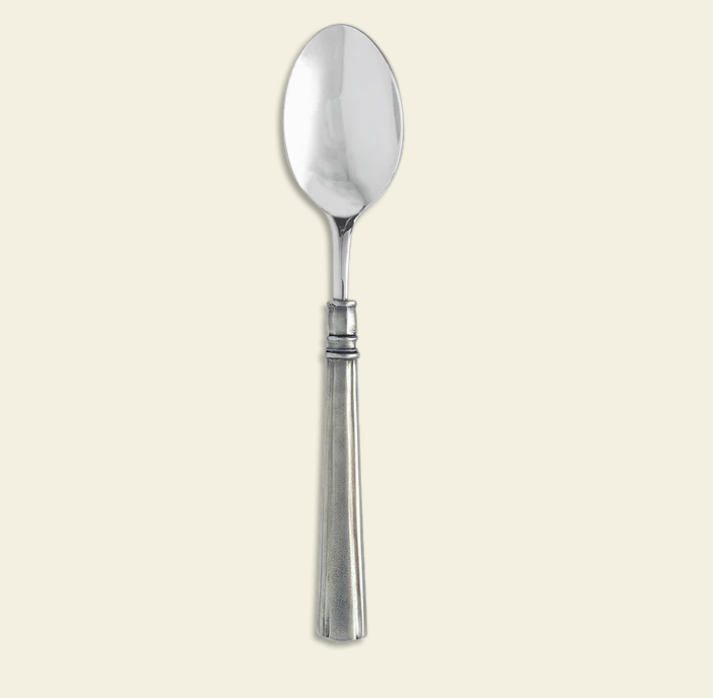 Lucia Serving Fork and Spoon by Match Pewter