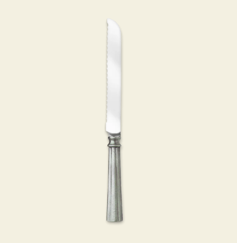 Lucia Bread Knife by Match Pewter