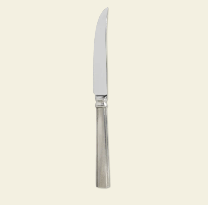 Lucia Steak Knife by Match Pewter
