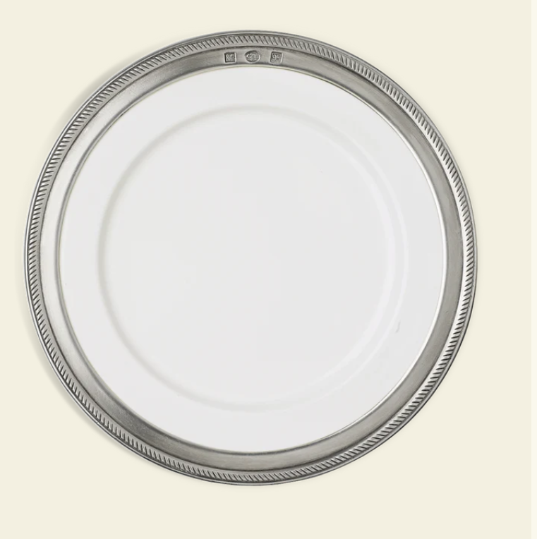 Luisa Salad / Dessert Plate by Match Pewter