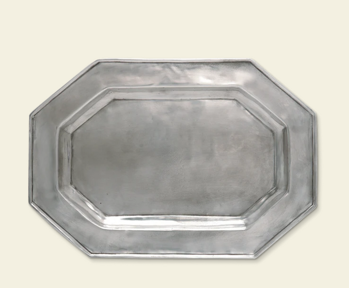 Octagonal Trays by Match Pewter