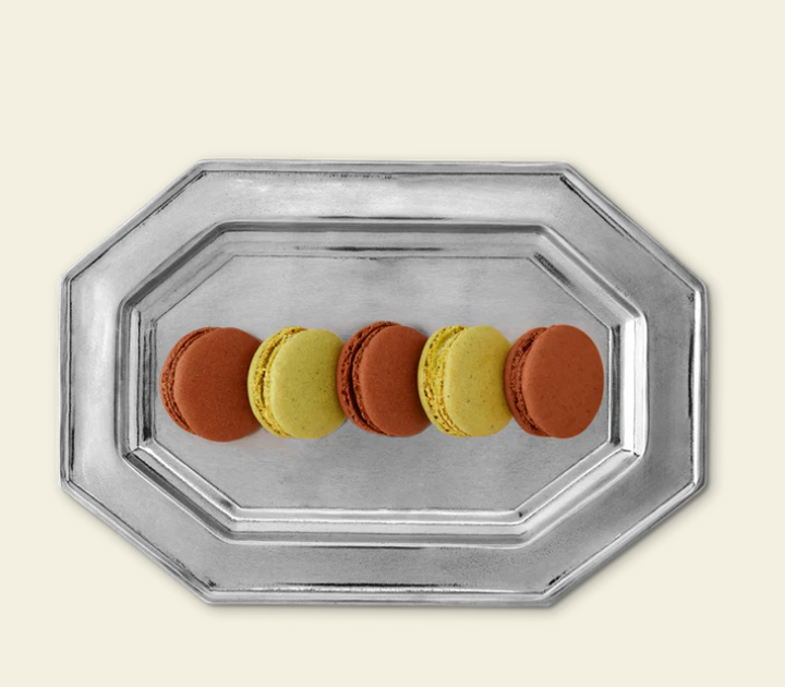 Octagonal Trays by Match Pewter