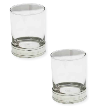 Old Fashion Glass Set of 2