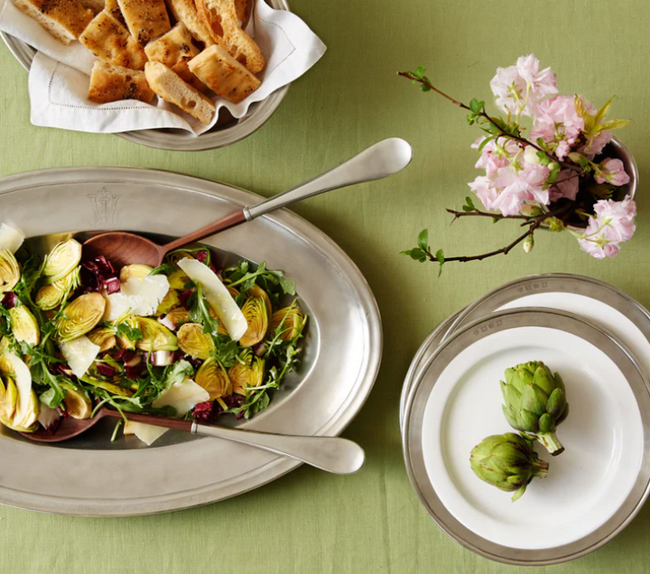 Oval Platter by Match Pewter
