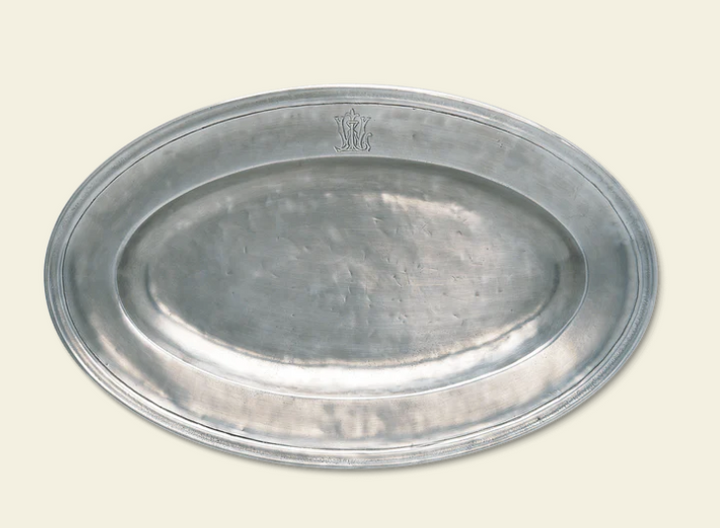 Oval Platter by Match Pewter