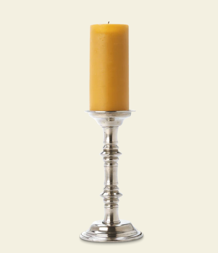 Pillar Candlestick by Match Pewter
