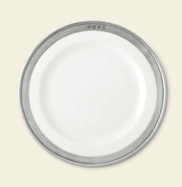 Convivio Salad / Dessert Plater by Match Pewter