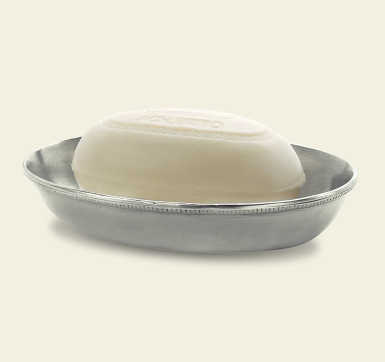Oval Soap Dish by Match Pewter
