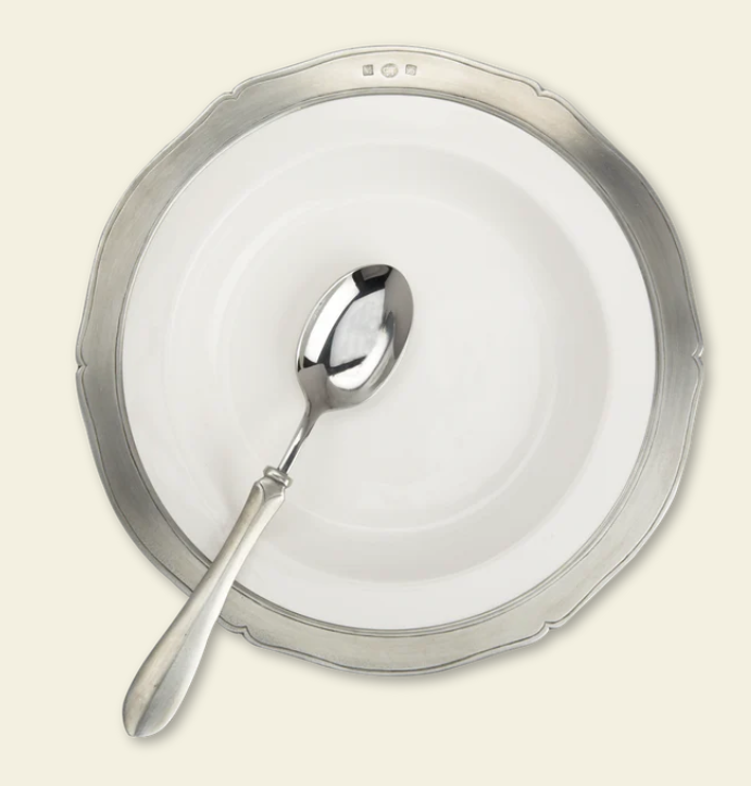 Viviana Soup / Pasta Bowl by Match Pewter