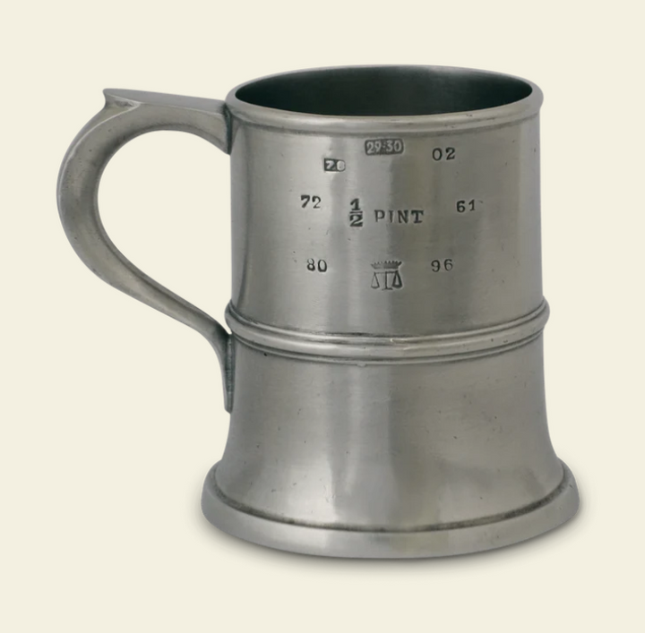 Tankard Pint and 1/2 Pint by Match Pewter