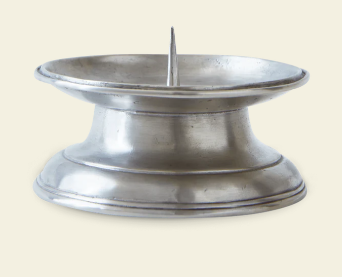 Taverna Pillar Candle by Match Pewter